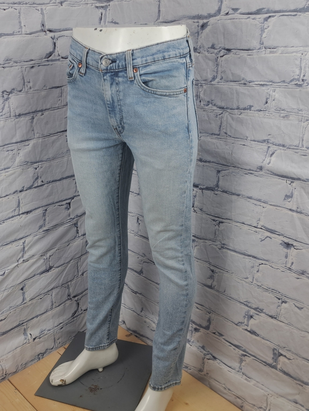 Levi's Premium Mens 510 Jeans Skinny Waterless Stretch /denim Light Blue 31x30.5